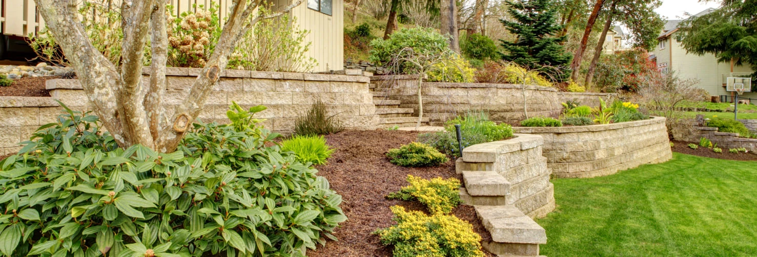 Retaining Wall Installation